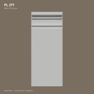 Grand Decor Pilaster PL277 voet (11 x 25,4 cm)