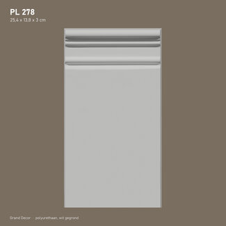 Grand Decor Pilaster PL278 voet (13,8 x 25,4 cm)