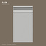 Grand Decor Pilastervoet PL278 - polyurethaan, 13,8 x 25,4 cm