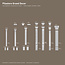 Grand Decor Pilasterschacht PL275 - polyurethaan, 19,7 x 220 cm