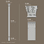 Grand Decor Pilasterset PL252 + PL250 + PL251N - polyurethaan, hoogte 241,5 cm