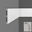 Grand Decor Platte plint CR956 / M225 (100 x 12 mm) polyurethaan, lengte 2 m