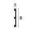 Grand Decor Platte plint CR956 / M225 (100 x 12 mm) polyurethaan, lengte 2 m