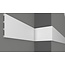 Grand Decor Platte plint CR958 / M227 (148 x 13 mm) polyurethaan, lengte 2 m
