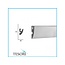 Tesori LED sierlijst voor indirecte verlichting XPS, KD303 (65x40 mm), lengte 1,15 m