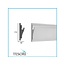 Tesori LED sierlijst voor indirecte verlichting XPS, KD403 (170 x 50 mm), lengte 1,15 m - Verzonken / Semi-Verzonken