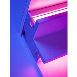 Tesori LED sierlijst voor indirecte verlichting XPS, KD203 (95 x 95 mm), lengte 1,15 m