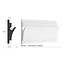 Tesori LED sierlijst voor indirecte verlichting XPS, KD402 (150 x 55 mm), lengte 1,15 m - Verzonken / Semi-Verzonken