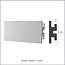 Tesori LED sierlijst voor indirecte verlichting XPS, KD302 (120x40 mm), lengte 1,15 m
