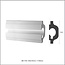Tesori LED sierlijst voor indirecte verlichting XPS, KD119 (165 x 70 mm), lengte 1,15 m