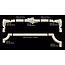 Grand Decor CR810C hoekbochten (145 x 145 mm), polyurethaan, set (4 hoeken)