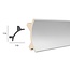 Grand Decor Polyurethaan - LED sierlijst voor indirecte verlichting, KF706 (115 x 115 mm), lengte 2 m