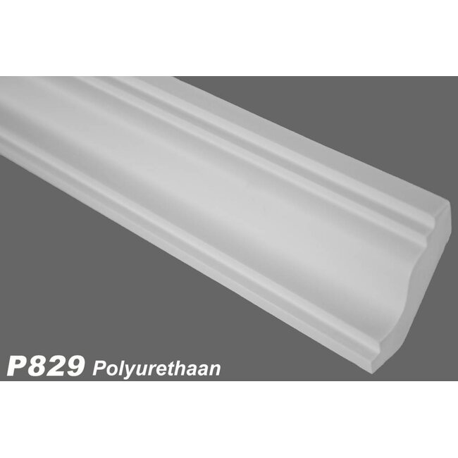 Grand Decor Kroonlijst P829 (40 x 38 mm), polyurethaan, lengte 2 m