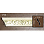 Grand Decor Kroonlijst C748 (75 x 35 mm), polyurethaan, lengte 2 m