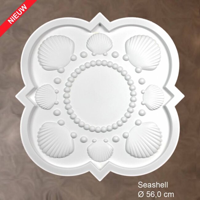 Grand Decor Rozet SEASHELL diameter 56,0 cm babykamer / kinderkamer