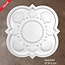 Grand Decor Rozet SEASHELL diameter 56,0 cm babykamer / kinderkamer