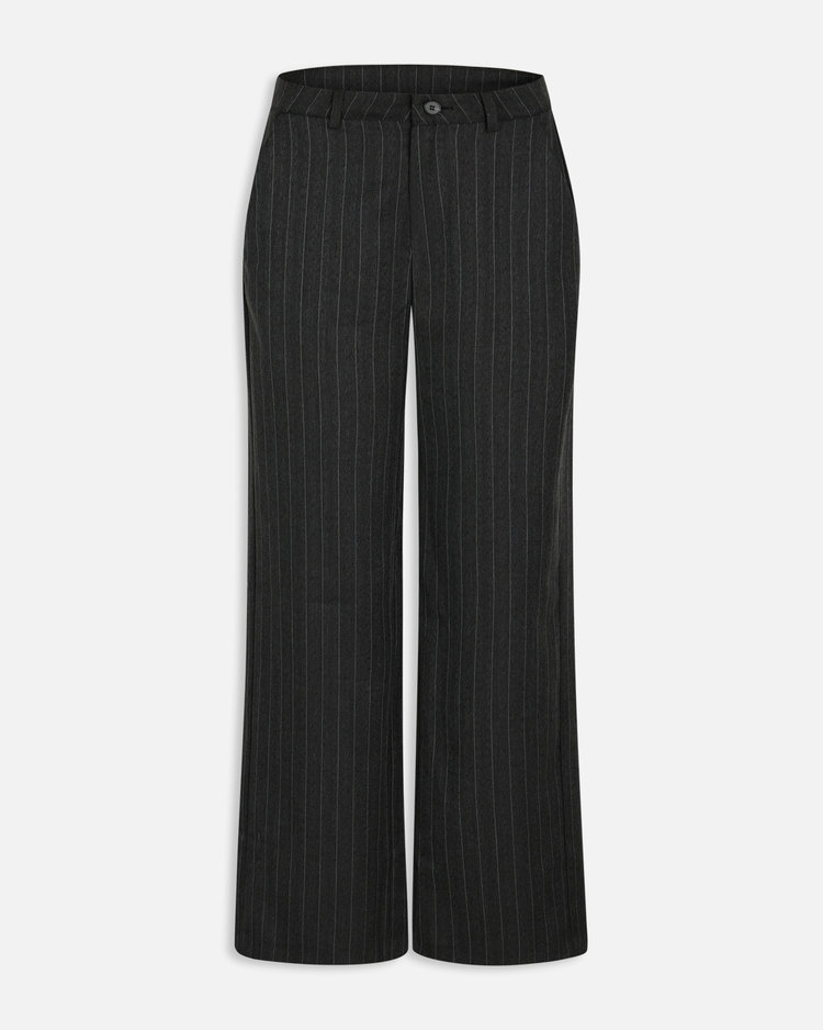 Sisters Point Pantalon Pinstripe Grijs