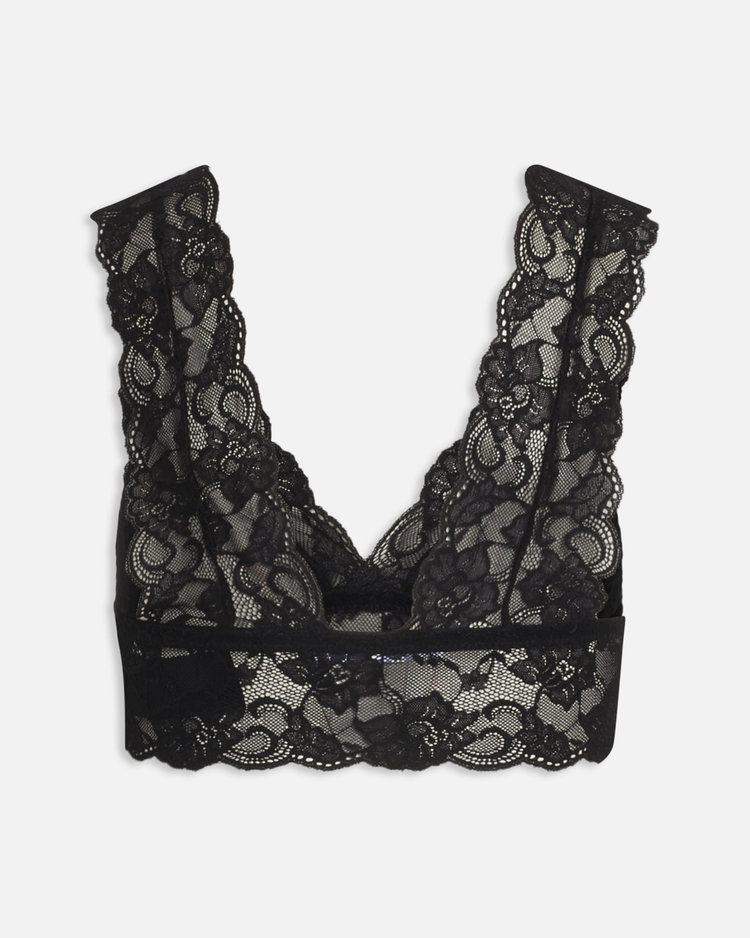 Sisters Point Bralette Kant  Zwart