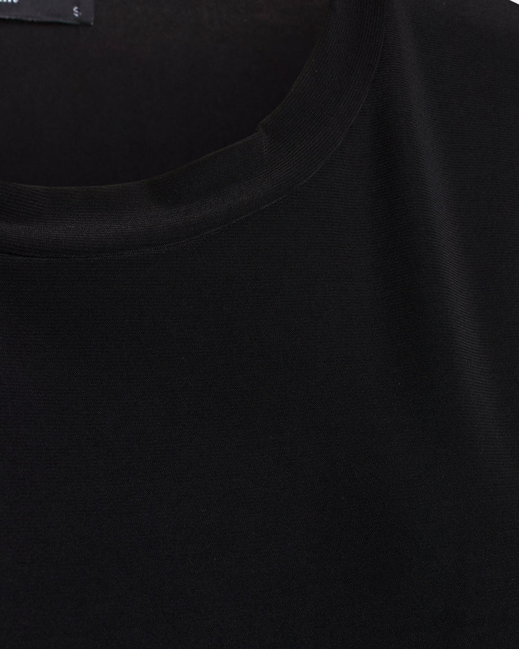 Sisters Point Top Basic Mouwloos Zwart