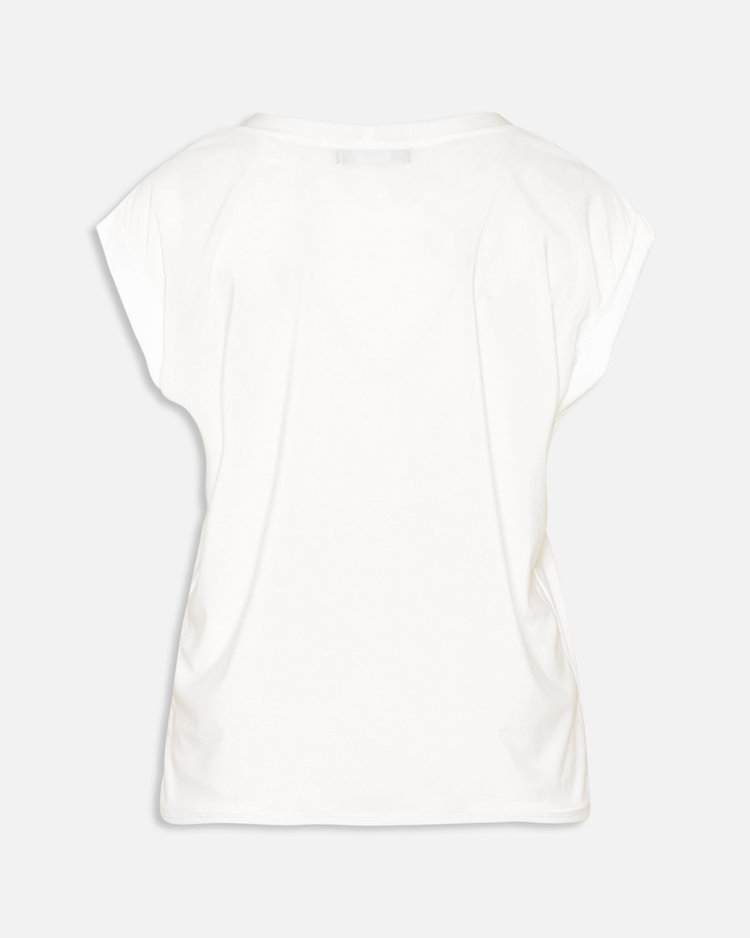 Sisters Point Top Basic Mouwloos Wit