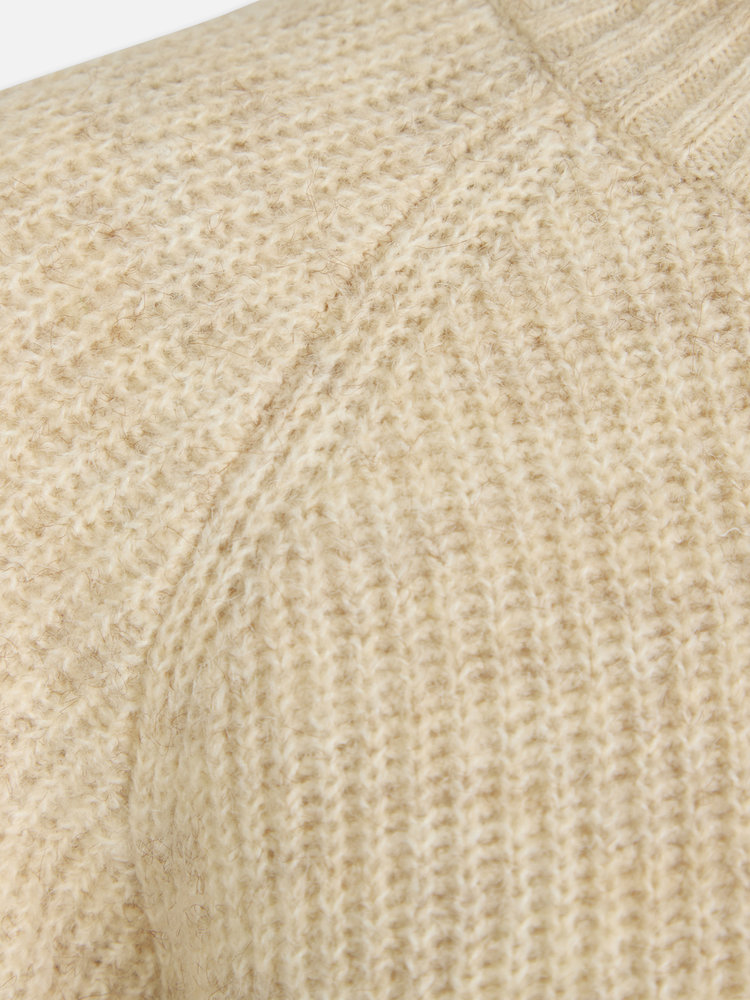 Sisters Point Zachte Gebreide Trui Crème