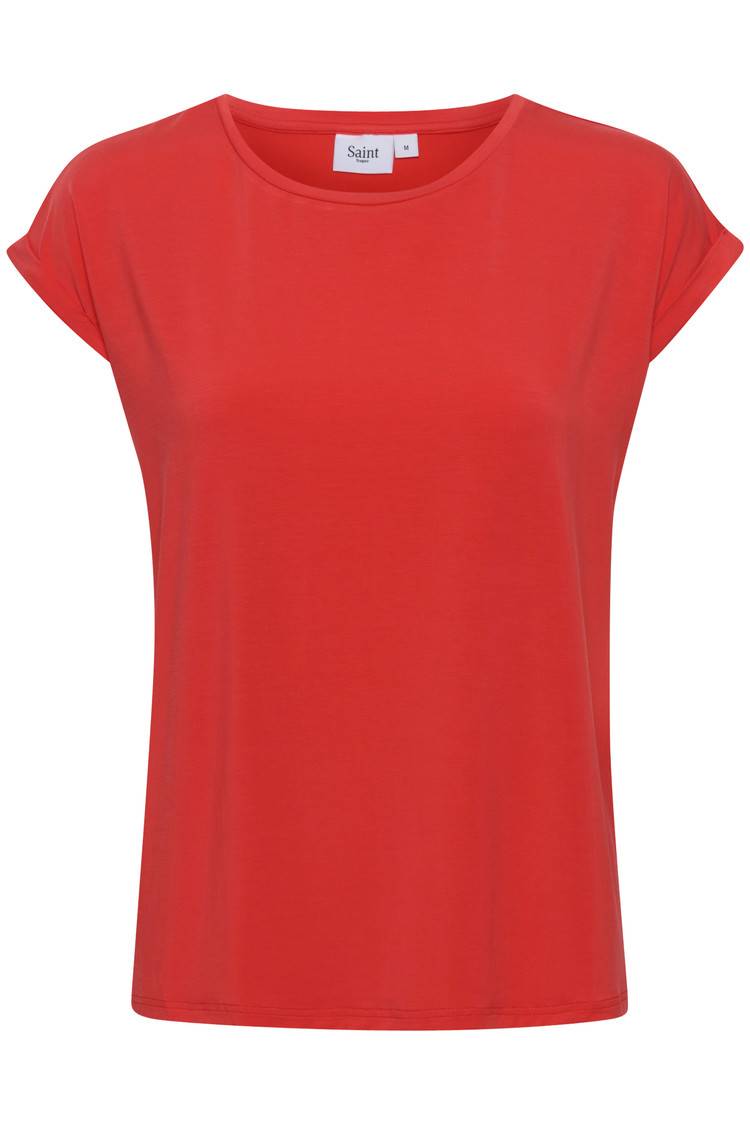 Saint Tropez T-shirt Adelia SZ Rood