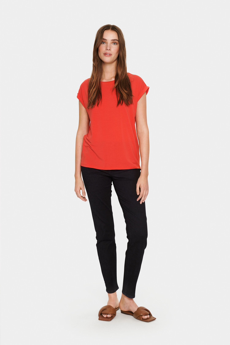 Saint Tropez T-shirt Adelia SZ Rood