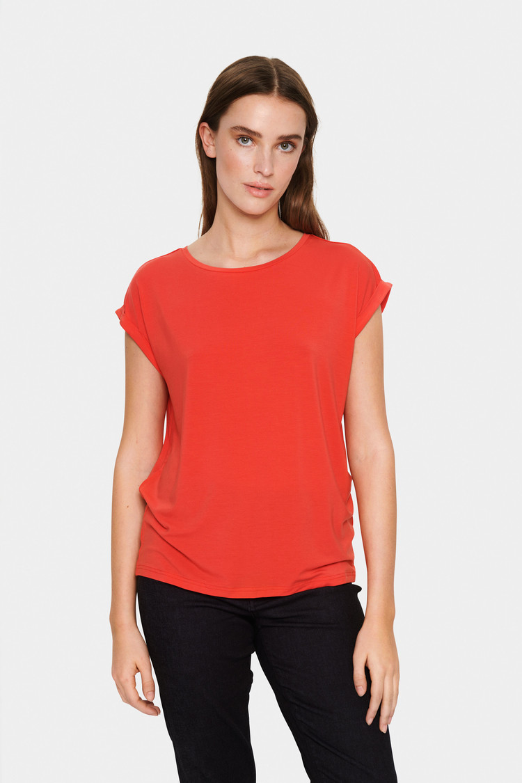 Saint Tropez T-shirt Adelia SZ Rood