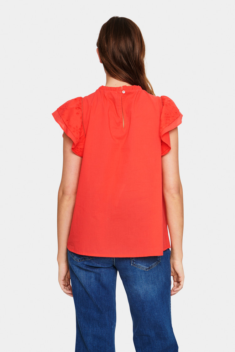 Saint Tropez Blouse Tilly SZ Rood