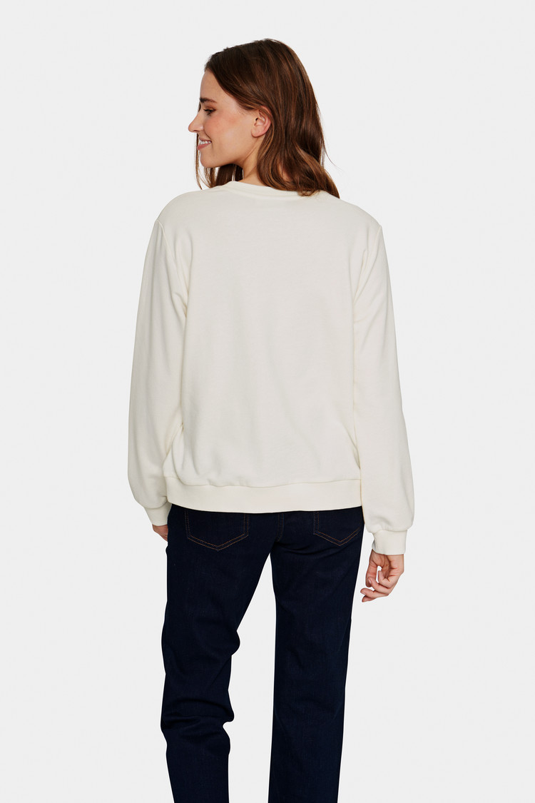 Saint Tropez Sweatshirt Tess SZ Wit