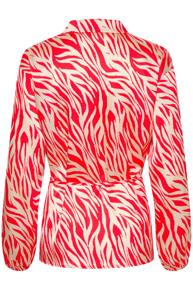 Saint Tropez Blouse Thilla SZ Zebra Print