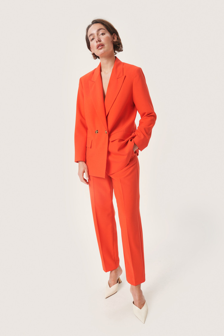 Soaked in Luxury Pantalon Alisha Rood