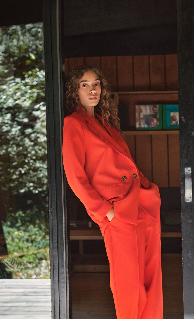 Soaked in Luxury Pantalon Alisha Rood