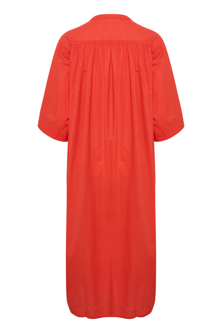 Soaked in Luxury Jurk Viga Kaftan Rood