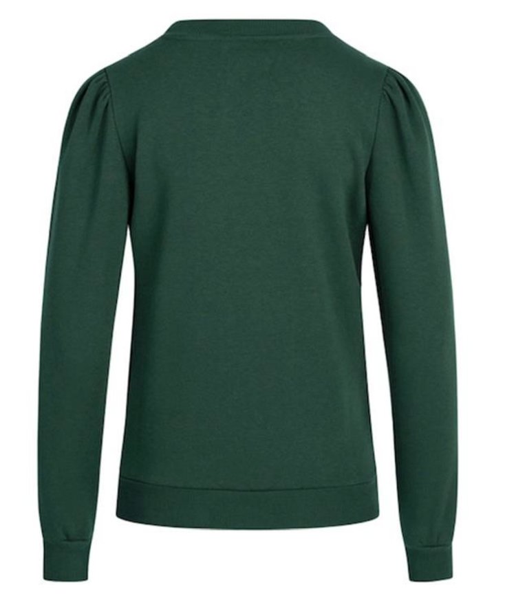 Sisters Point Sweater Npeva Puff Groen