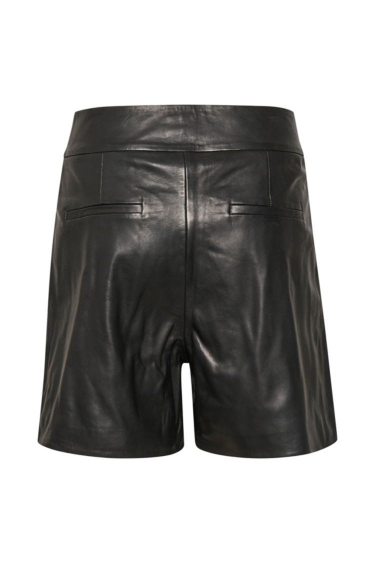 My Essential Wardrobe The Leather Short zwart