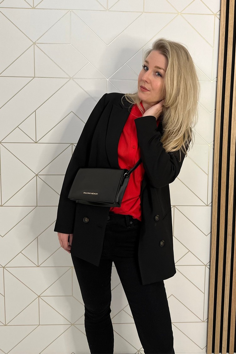 Simple Blouse Haiden Rood