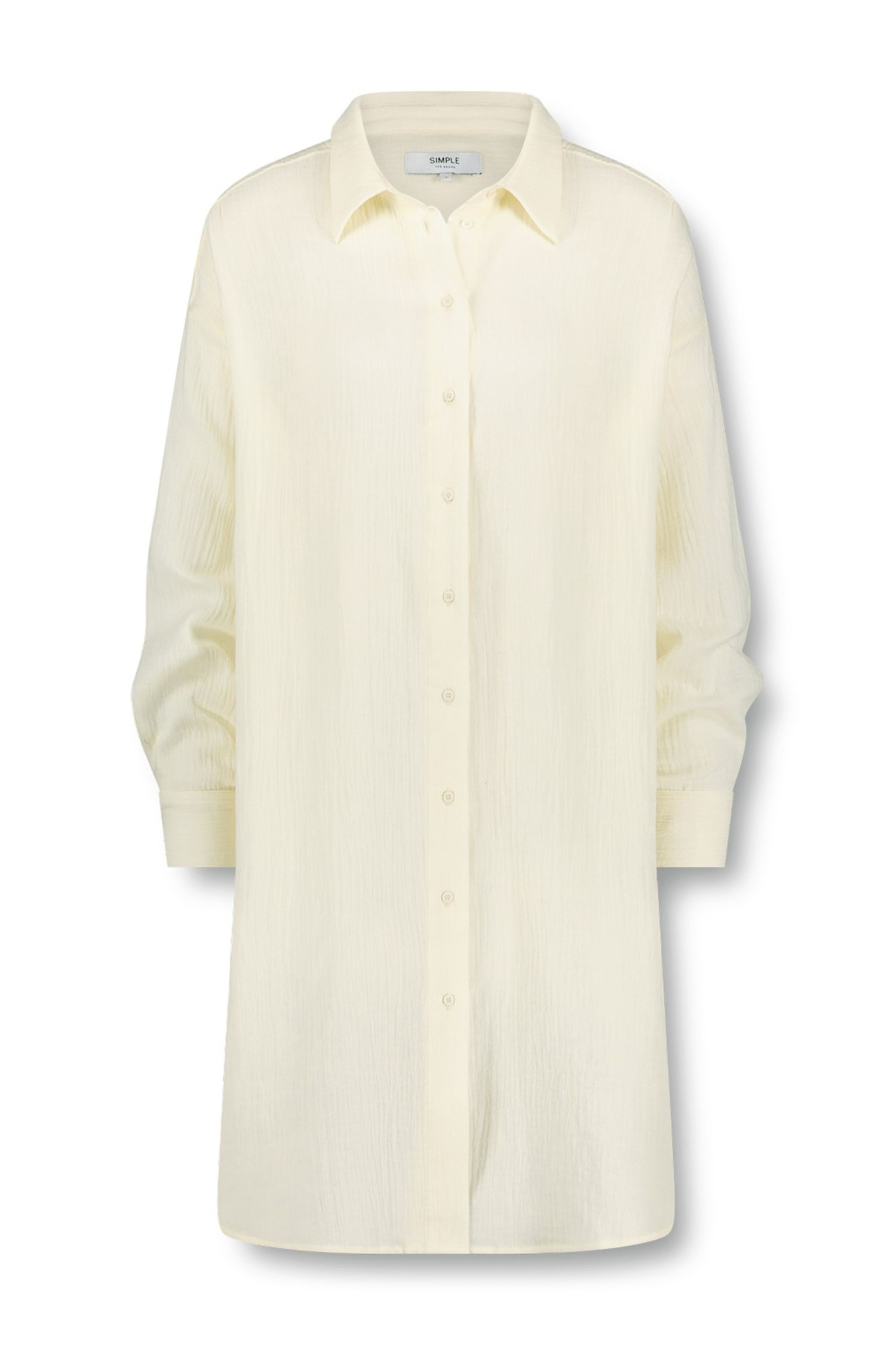 Jurk Estella Long Creme Simple online kopen Lilly Kate Lilly Kate