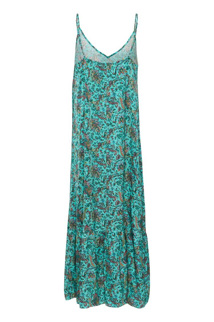 My Essential Wardrobe Maxijurk Becca Turquoise Paisleyprint