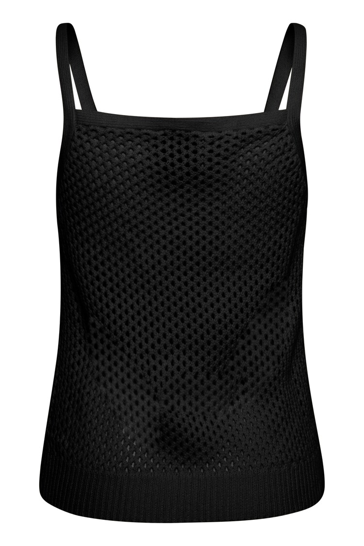 My Essential Wardrobe Top Ava Knit Zwart