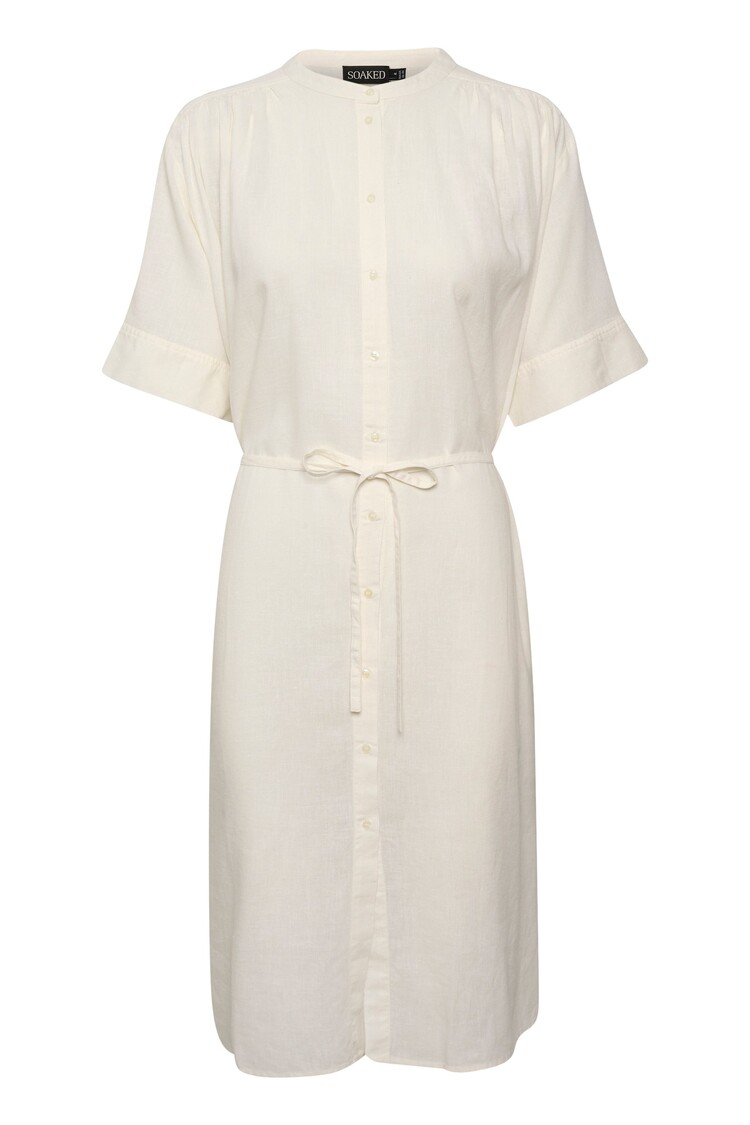 Soaked in Luxury Overhemdjurk Rosaline Wit