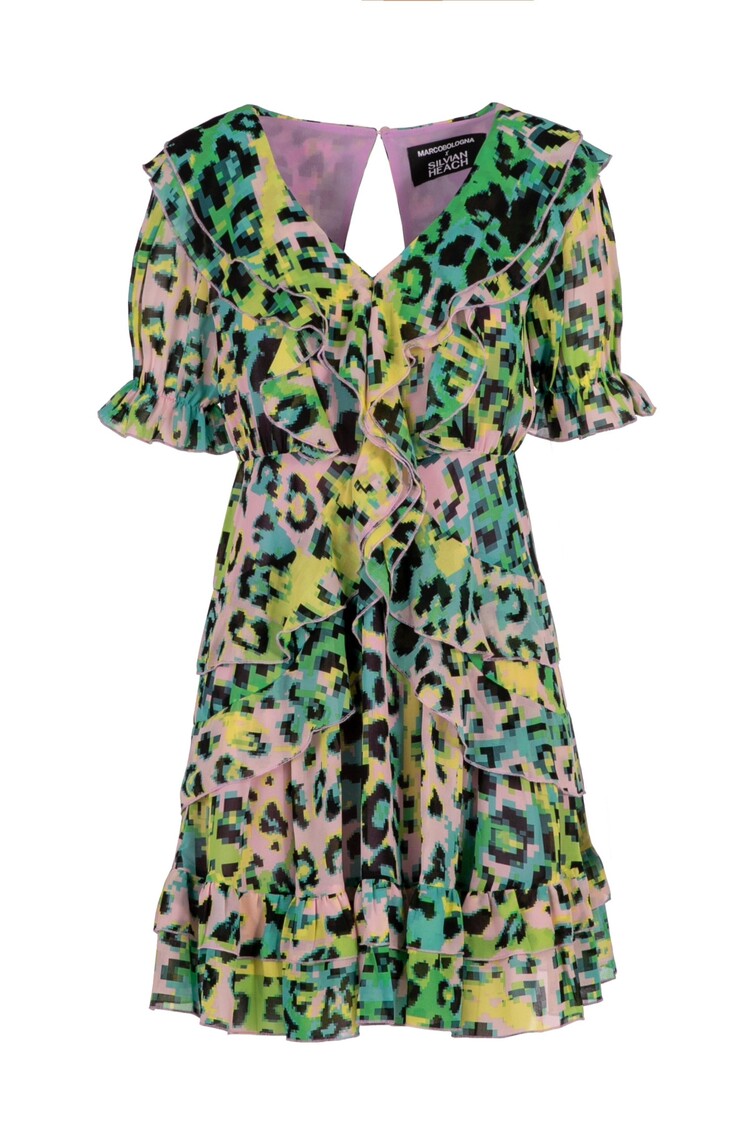 Silvian Heach Mini jurk Nikolin MARCOBOLOGNA x Silvian Heach