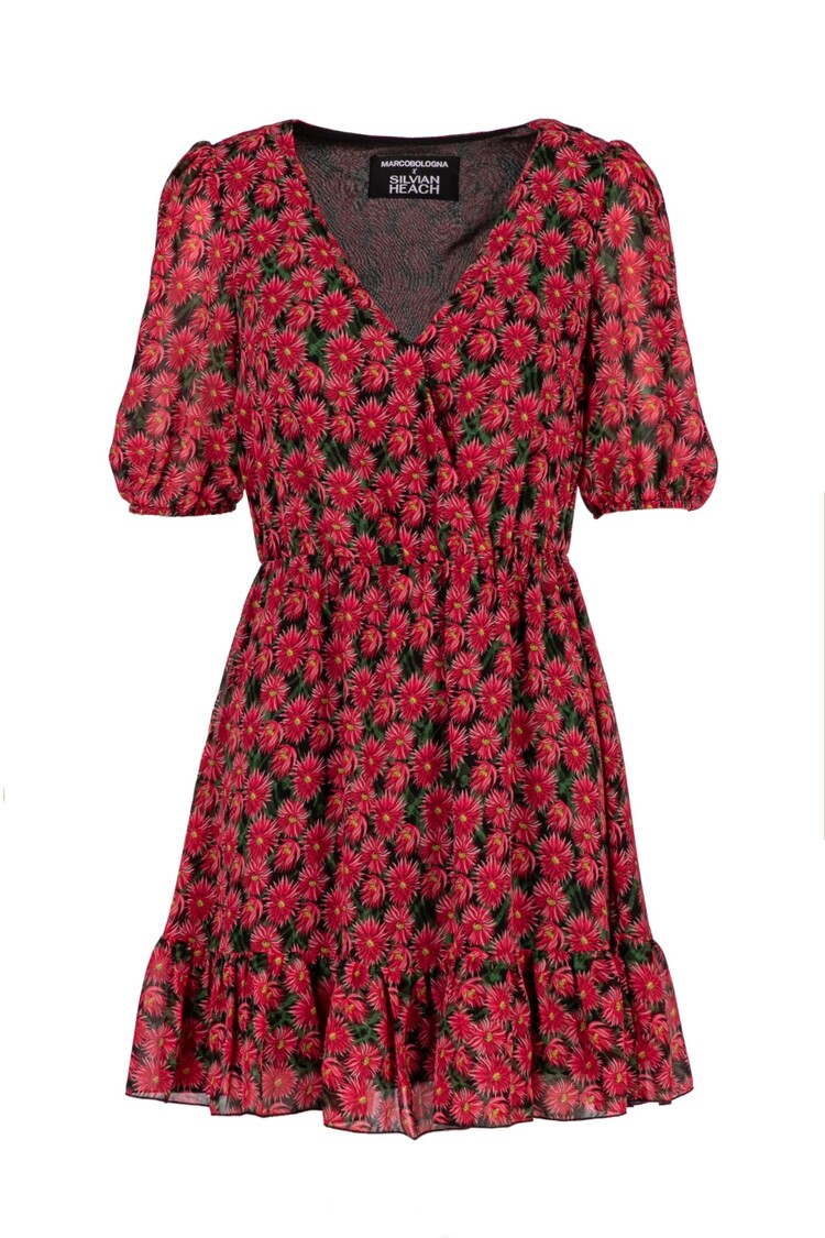 Silvian Heach Mini jurk Marka  MARCOBOLOGNA x Silvian Heach