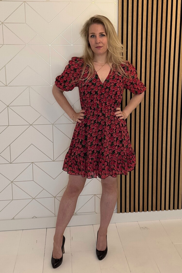 Silvian Heach Mini jurk Marka  MARCOBOLOGNA x Silvian Heach