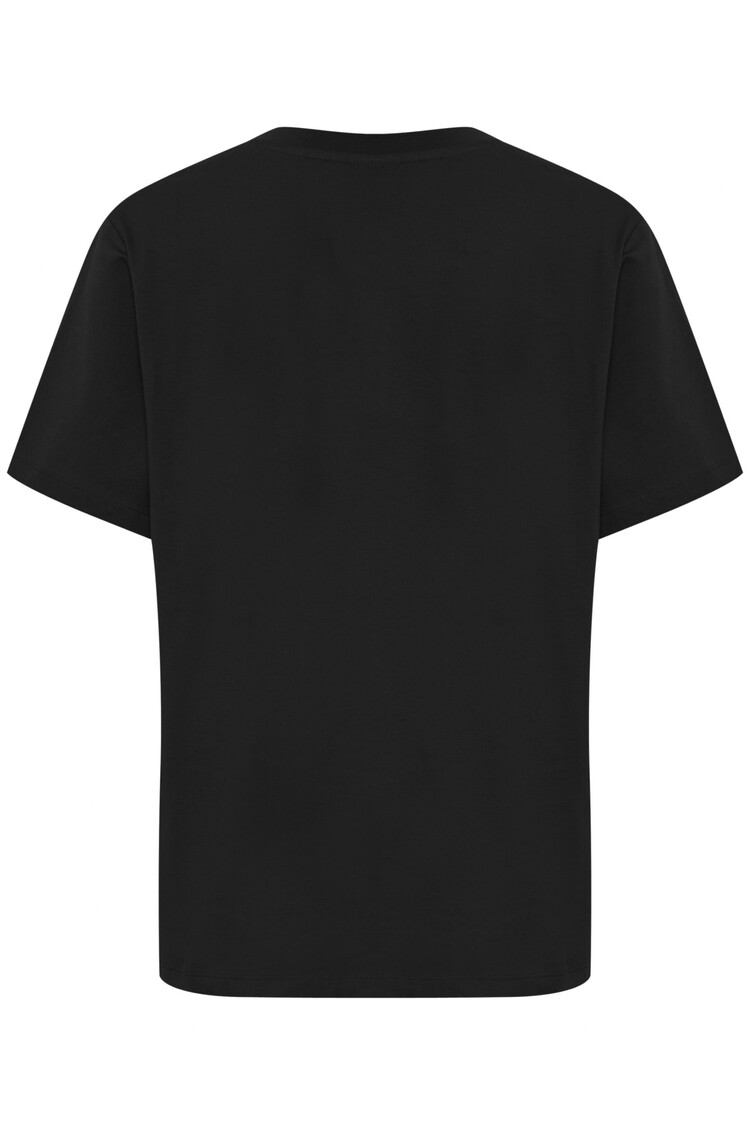 Ichi T-shirt Ihpalmer Zwart