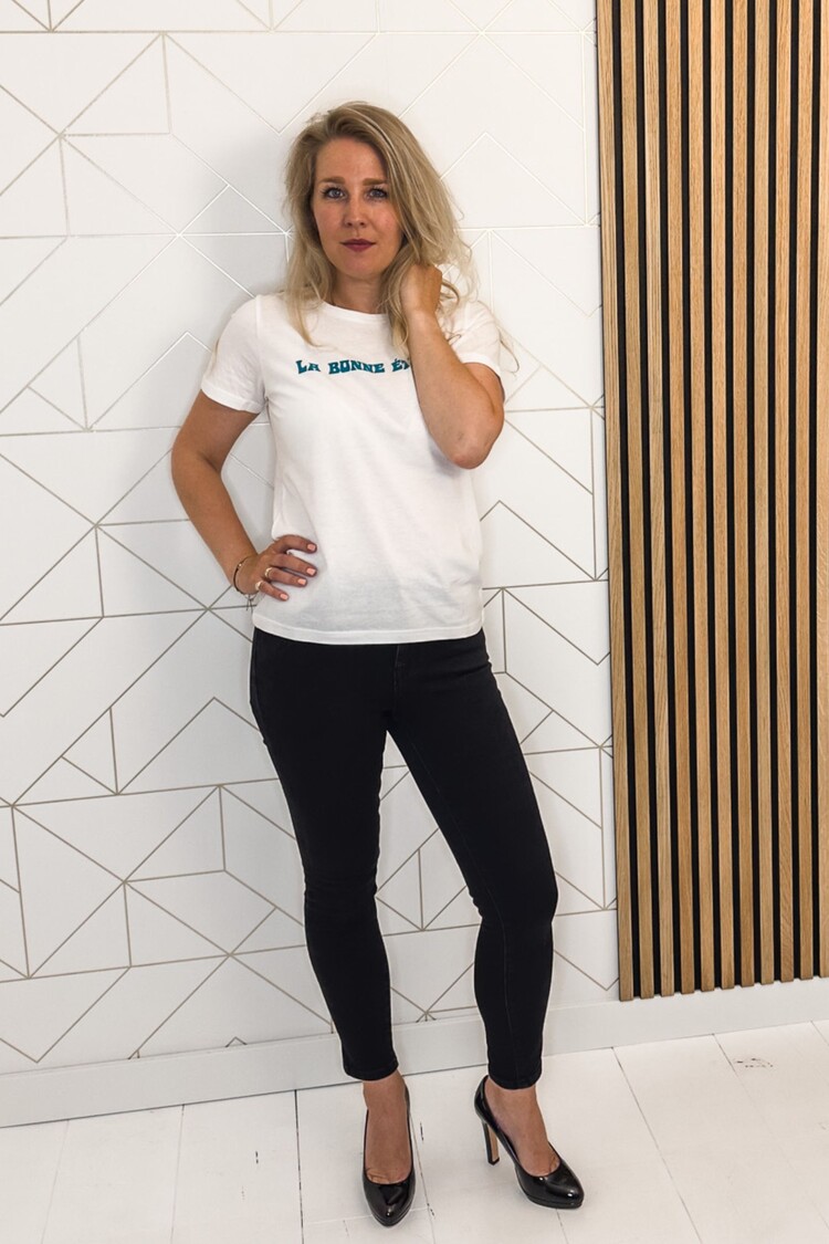 Ichi T-shirt Ihkamille Wit