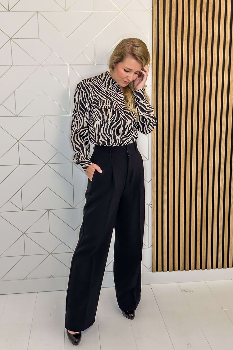 Liu Jo Blouse Camicia Zebra Print