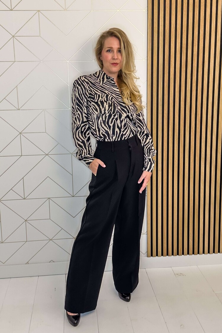 Liu Jo Blouse Camicia Zebra Print