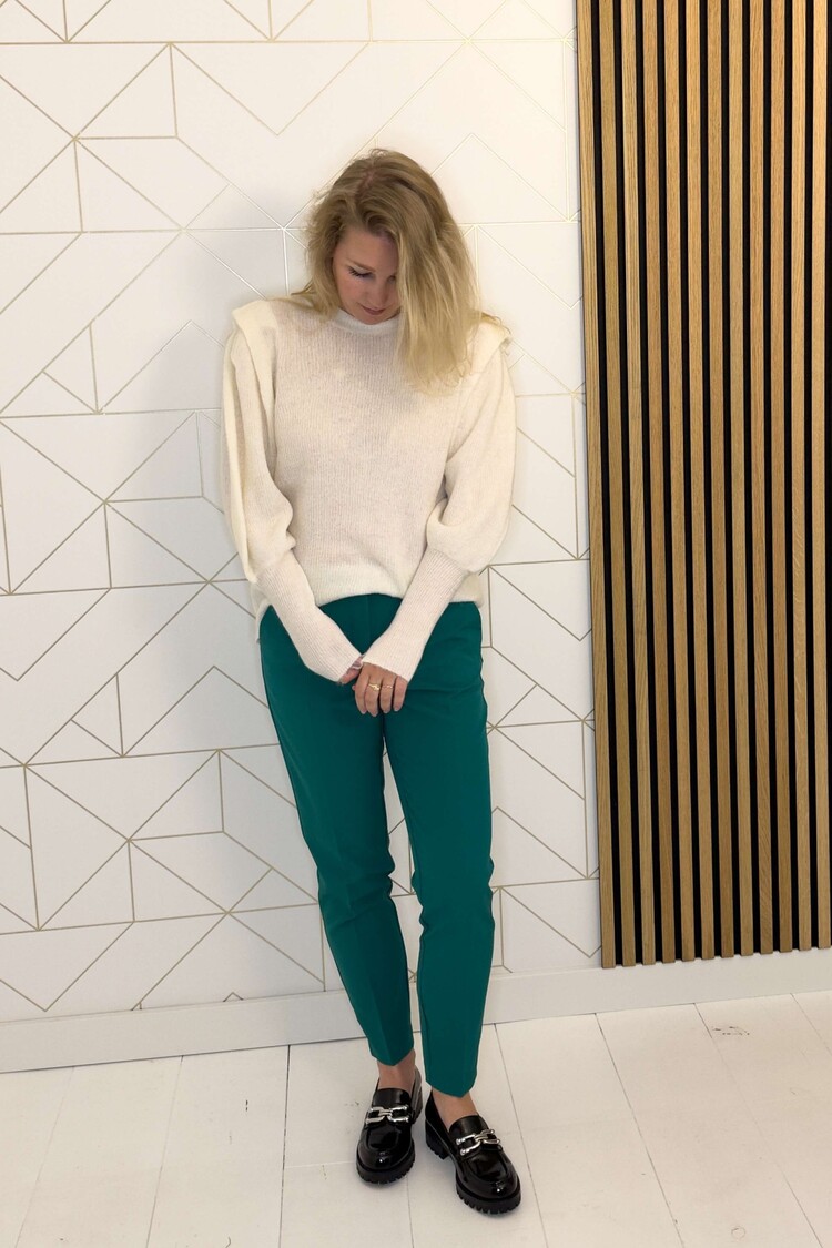 Ichi Pullover Ihjordan Wit