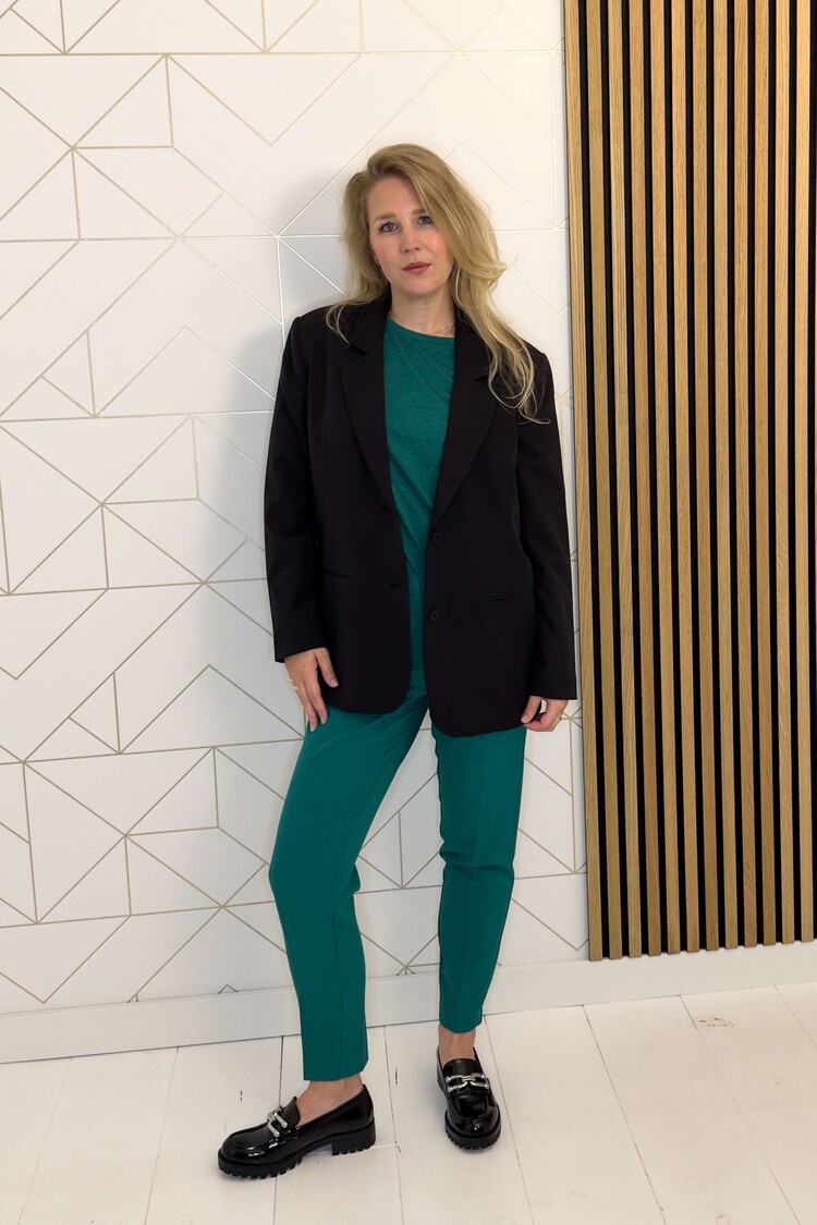 Ichi Oversized Blazer Ihlexi Zwart